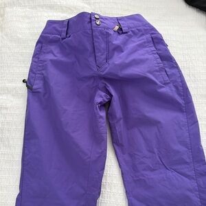 Volcom Women’s snowboarding Purple Bottoms